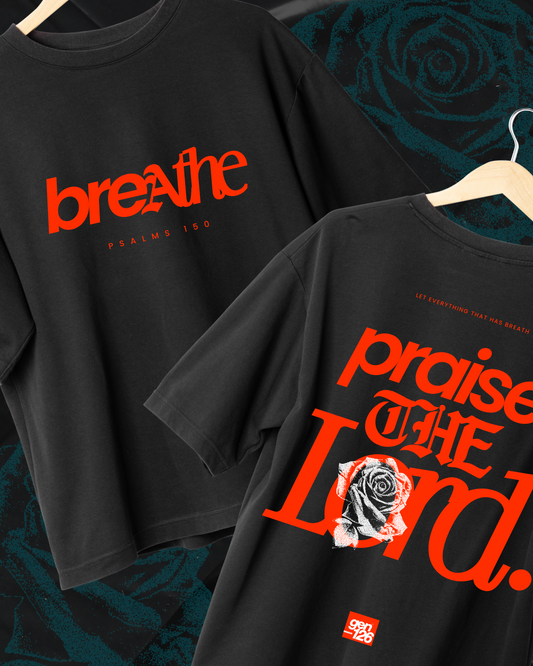 PS150 BLACK OVERSIZED TSHIRT